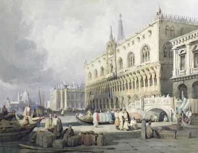 Palais des Doges, Venise - Samuel Prout